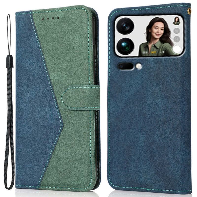 Peněženková Pouzdra Xiaomi 17 Pro Max Dvoubarevný Design