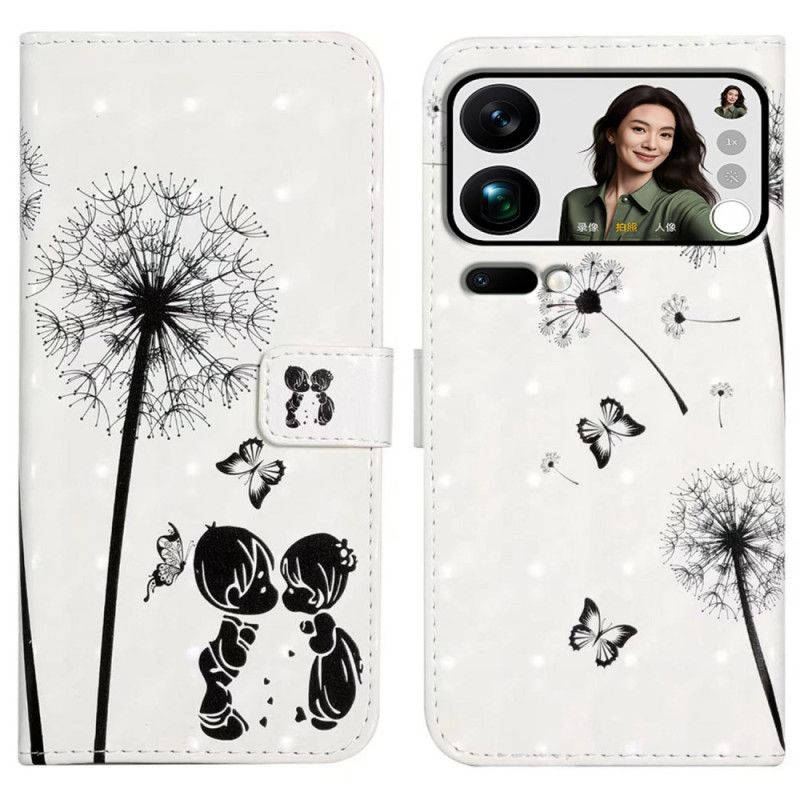 Peněženková Pouzdra Xiaomi 17 Pro Max Děti A Pampelišky