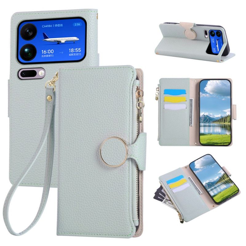 Peněženková Pouzdra Xiaomi 17 Pro Max Kryty Na Mobil Vintage Peněženka Na Zip