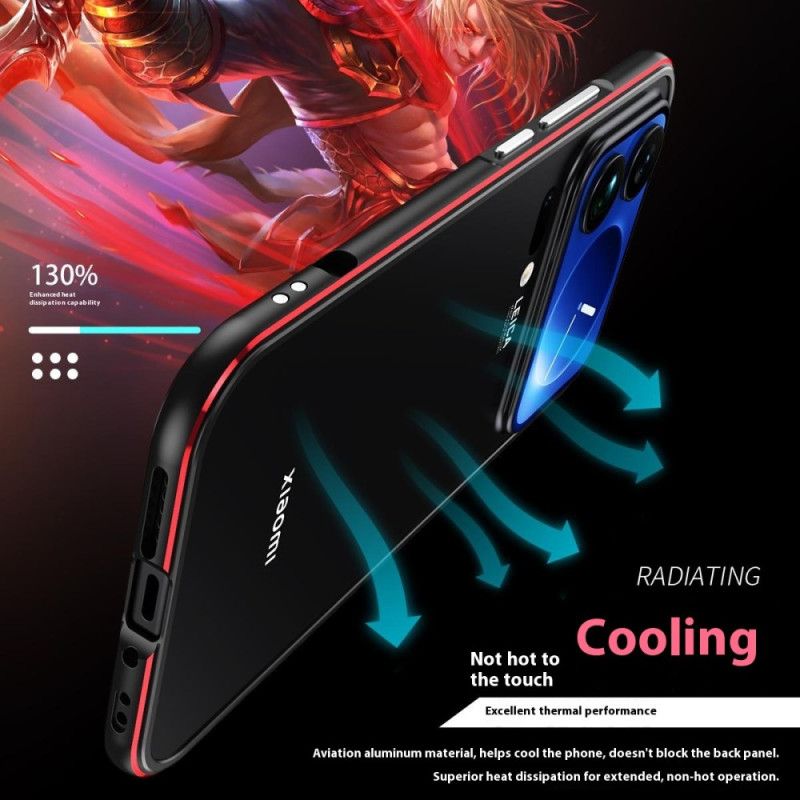 Xiaomi 17 Pro Max Ochranný Nárazník Objektivu A Kovový Rámeček