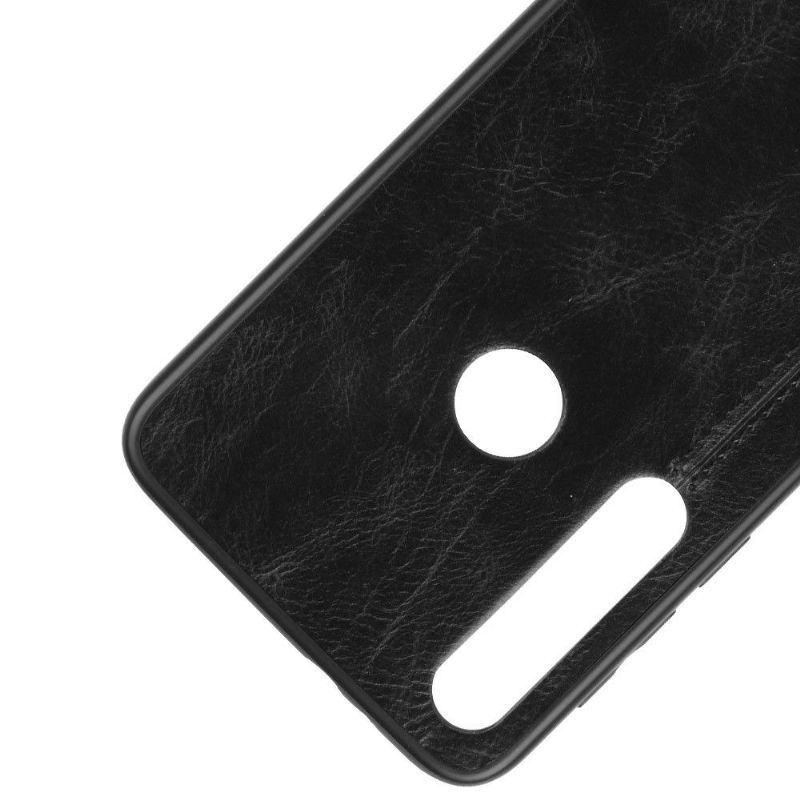 Kryt Na Motorola Moto G8 Plus Kožený Efekt