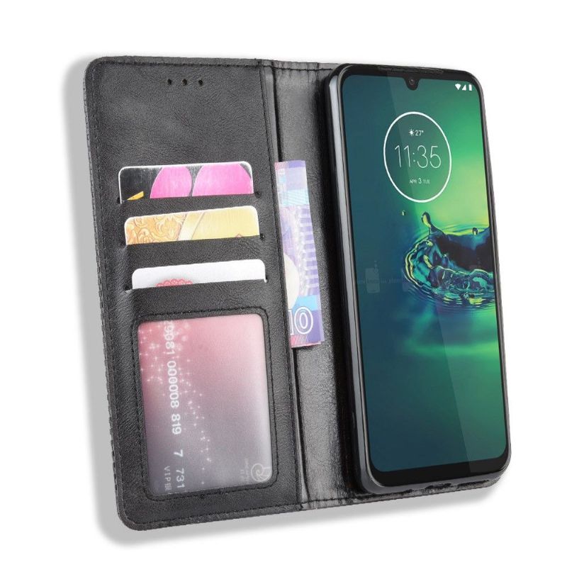 Pouzdra Na Motorola Moto G8 Plus Kůže Ve Stylu Cirénius