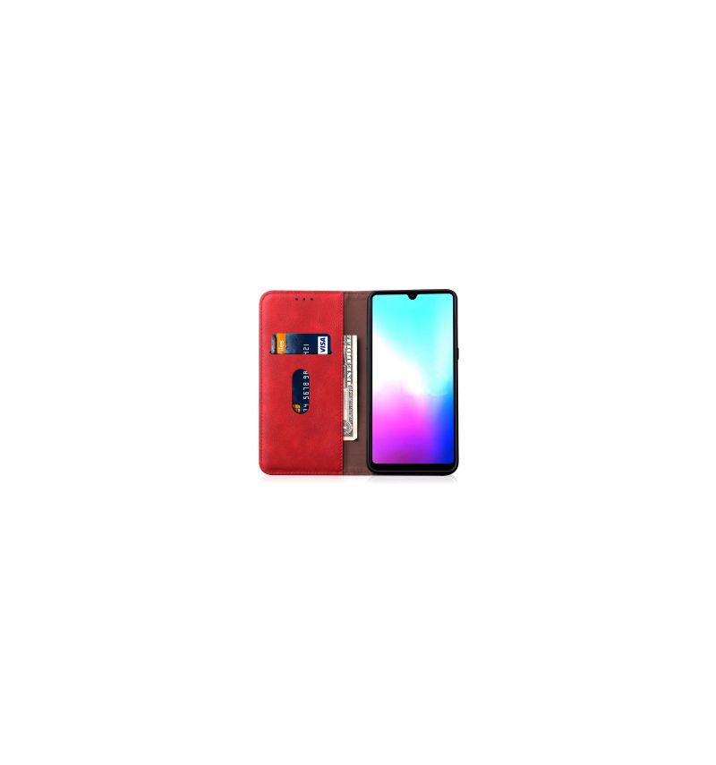 Flipové Pouzdro Na Huawei Mate 20 Retro Elegantní Kožený Efekt