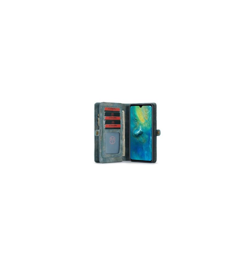 Kryt Flipové Pouzdro Na Huawei Mate 20 Peněženkové Pouzdro Zelená