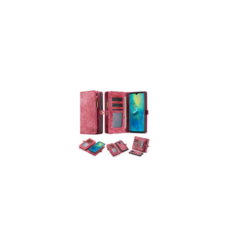Kryt Flipové Pouzdro Na Huawei Mate 20 Peněženkové Pouzdro Černá