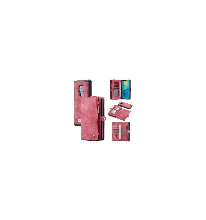 Kryt Flipové Pouzdro Na Huawei Mate 20 Peněženkové Pouzdro Černá