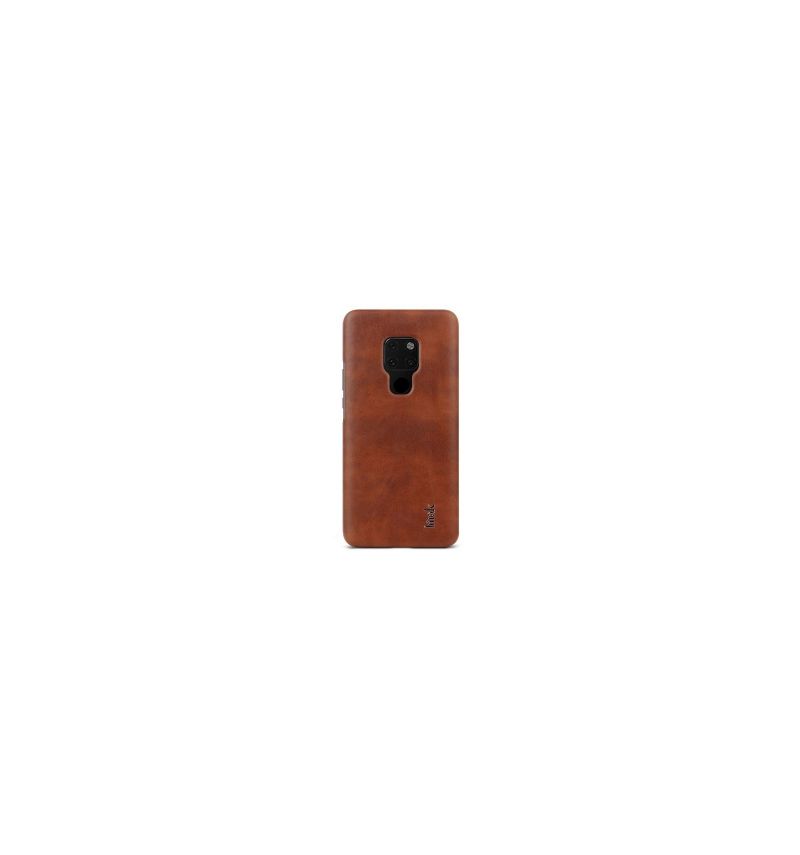 Kryt Na Huawei Mate 20 Imak Imitace Kůže - Hnědá