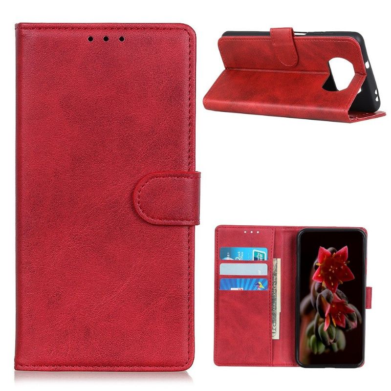 Flipové Pouzdro Na Poco X3 / X3 Pro / X3 NFC Efekt Matné Kůže Marius