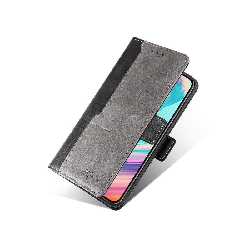 Flipové Pouzdro Na Poco X3 / X3 Pro / X3 NFC Keyunfei Faux Leather Bicolor