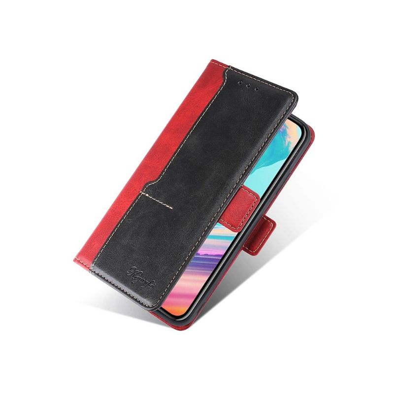 Flipové Pouzdro Na Poco X3 / X3 Pro / X3 NFC Keyunfei Faux Leather Bicolor