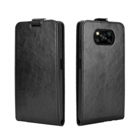 Flipové Pouzdro Na Poco X3 / X3 Pro / X3 NFC Kožené Pouzdro Vertikální Umělá Kůže