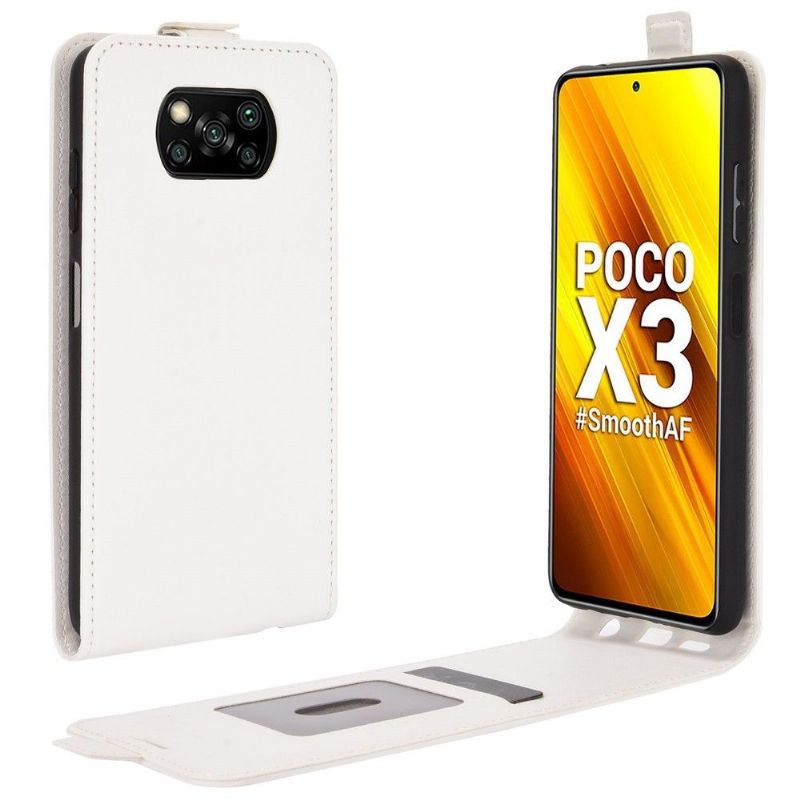 Flipové Pouzdro Na Poco X3 / X3 Pro / X3 NFC Kožené Pouzdro Vertikální Umělá Kůže