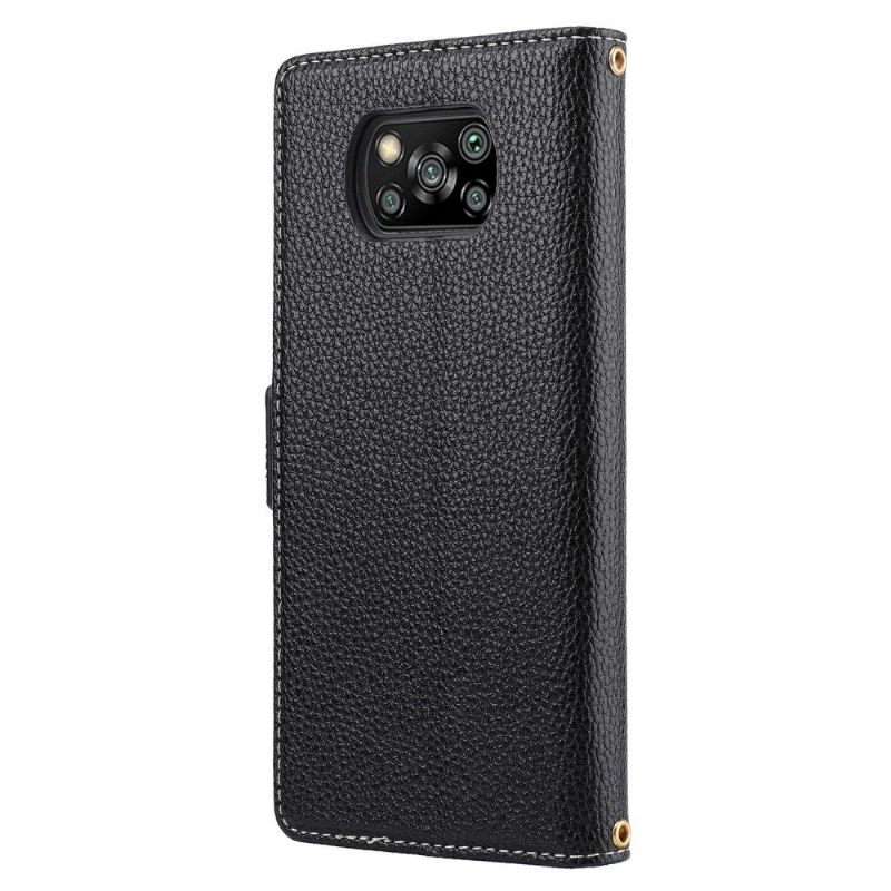 Flipové Pouzdro Na Poco X3 / X3 Pro / X3 NFC Tříbarevná Eva