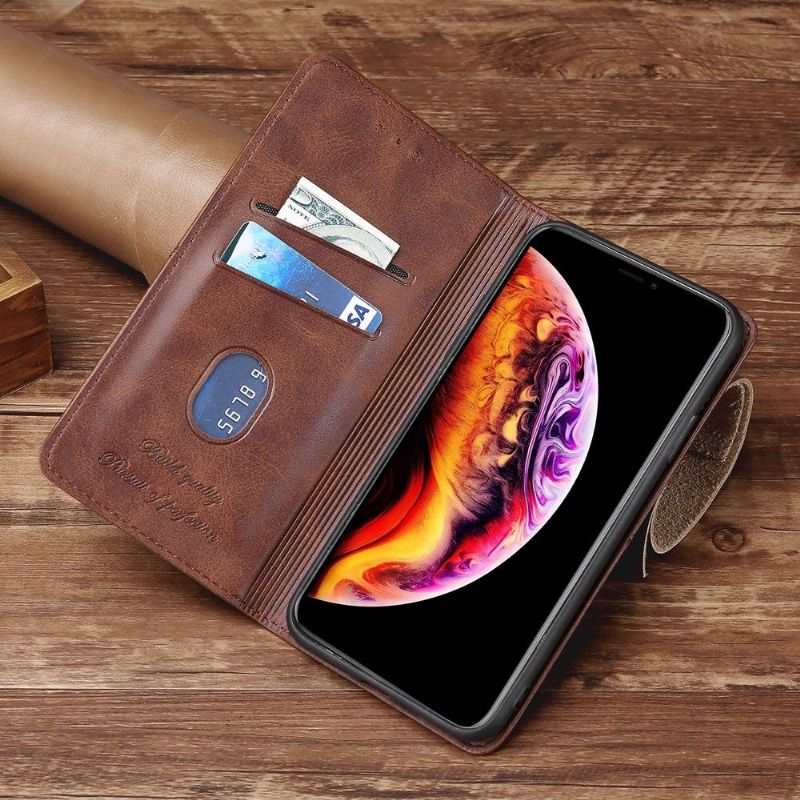 Kožené Pouzdro Na Poco X3 / X3 Pro / X3 NFC Držitel Karty Ursula