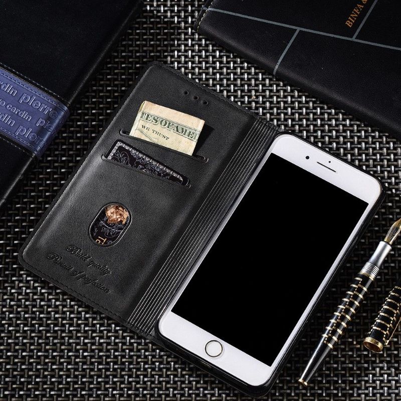 Kožené Pouzdro Na Poco X3 / X3 Pro / X3 NFC Držitel Karty Ursula