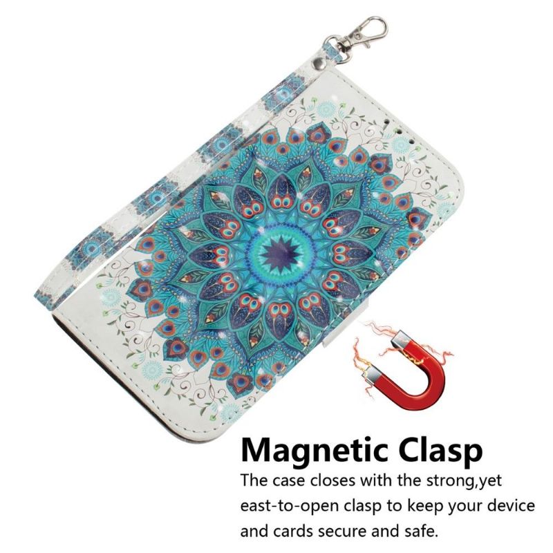 Kožené Pouzdro Na Poco X3 / X3 Pro / X3 NFC Květinová Mandala