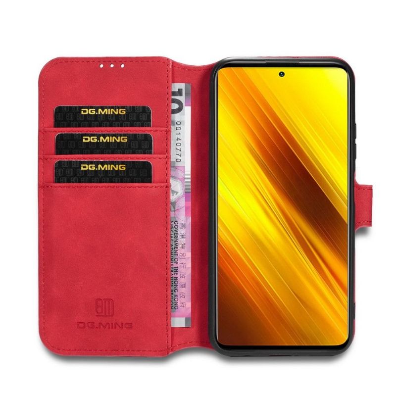 Kožené Pouzdro Na Poco X3 / X3 Pro / X3 NFC Retro Styl Dg Ming