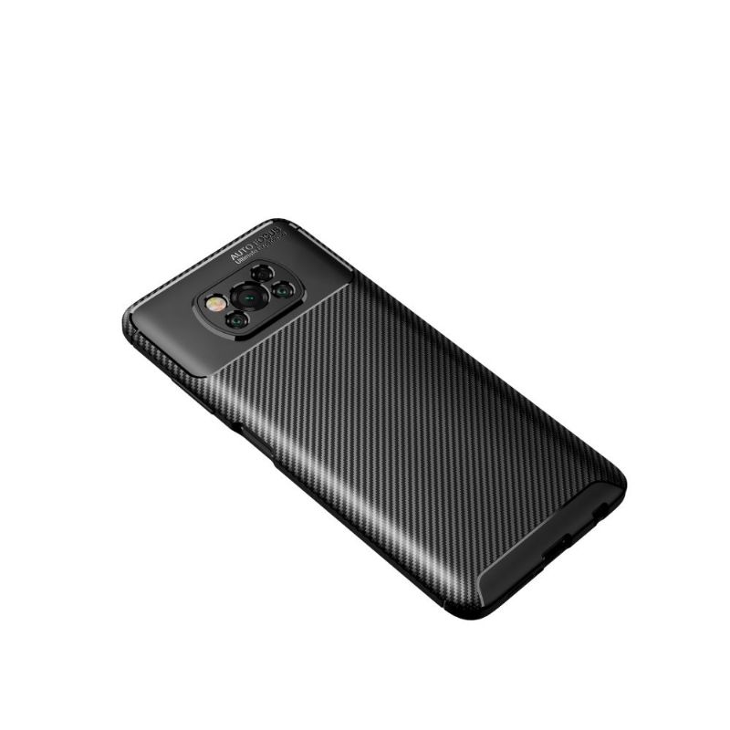 Kryt Na Poco X3 / X3 Pro / X3 NFC Efekt Uhlíkových Vláken