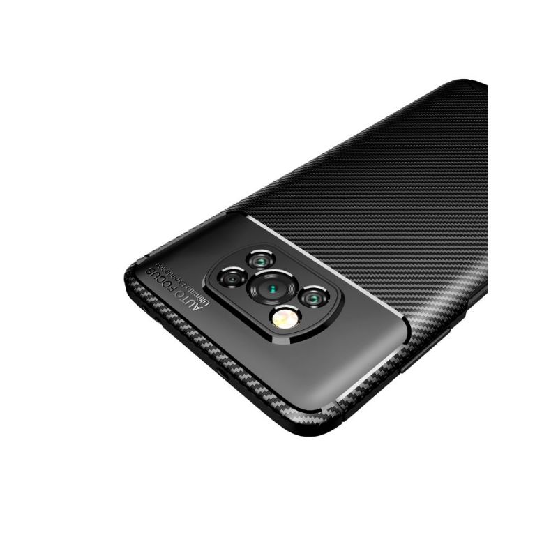 Kryt Na Poco X3 / X3 Pro / X3 NFC Efekt Uhlíkových Vláken