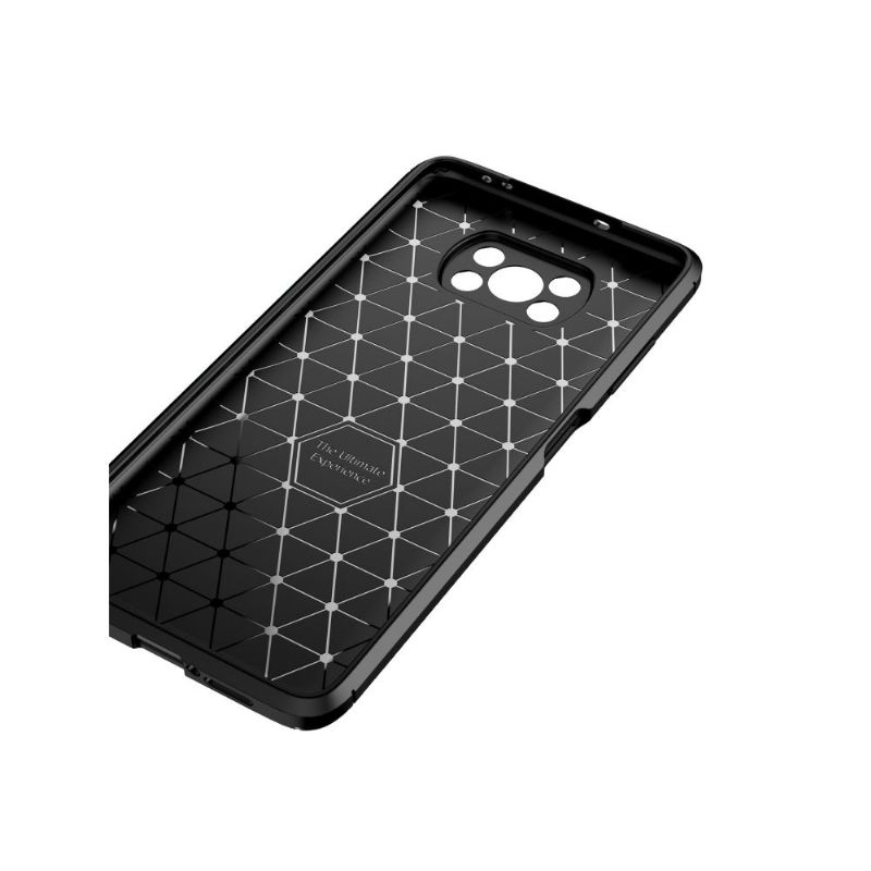 Kryt Na Poco X3 / X3 Pro / X3 NFC Efekt Uhlíkových Vláken