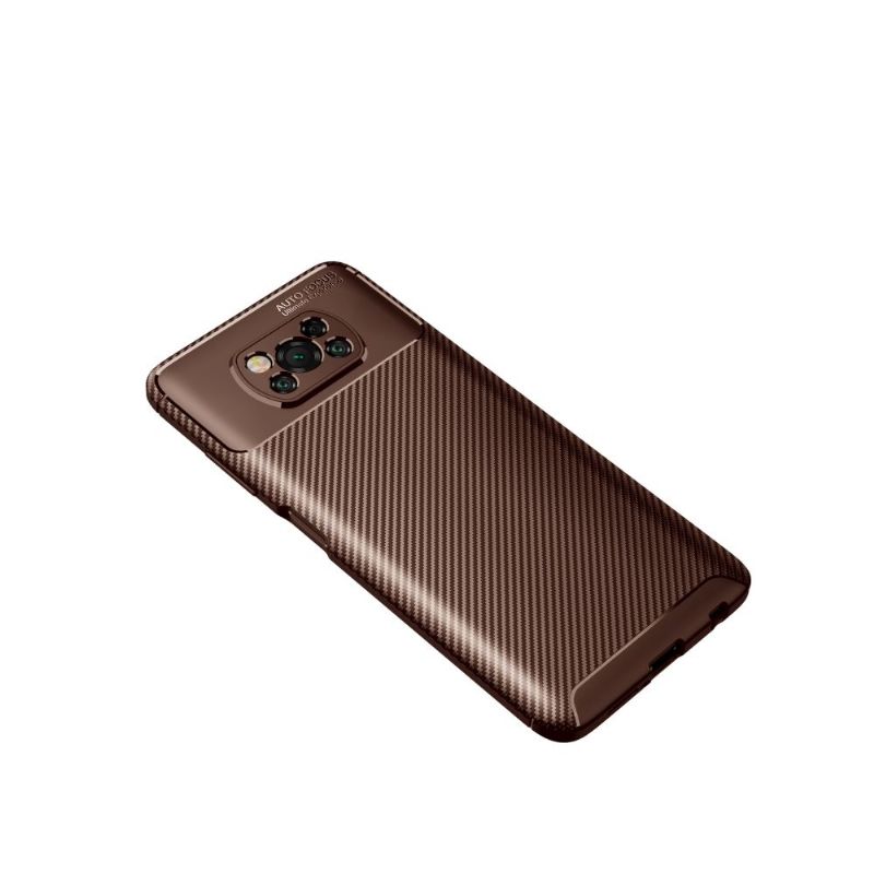 Kryt Na Poco X3 / X3 Pro / X3 NFC Efekt Uhlíkových Vláken
