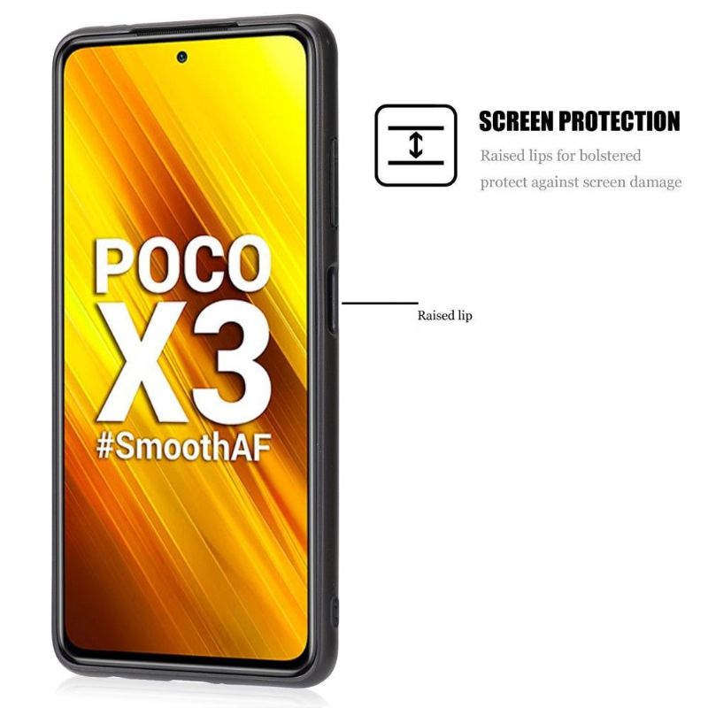 Kryt Na Poco X3 / X3 Pro / X3 NFC Kožený Efekt Milena