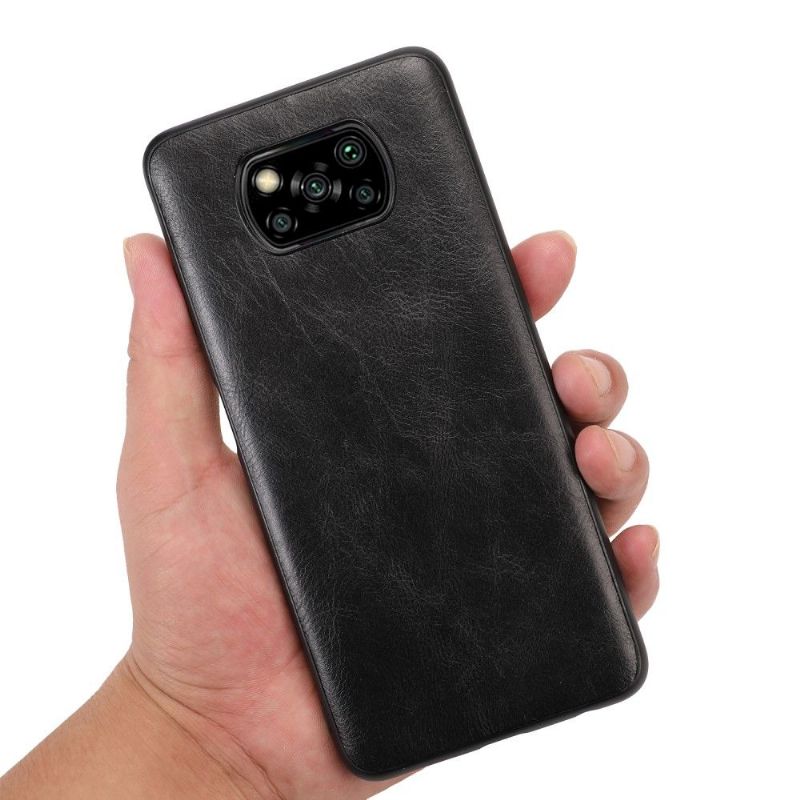 Kryt Na Poco X3 / X3 Pro / X3 NFC Kožený Efekt Milena