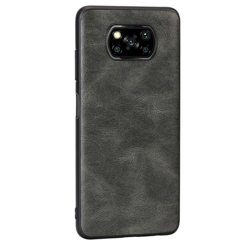 Kryt Na Poco X3 / X3 Pro / X3 NFC Kožený Efekt Milena