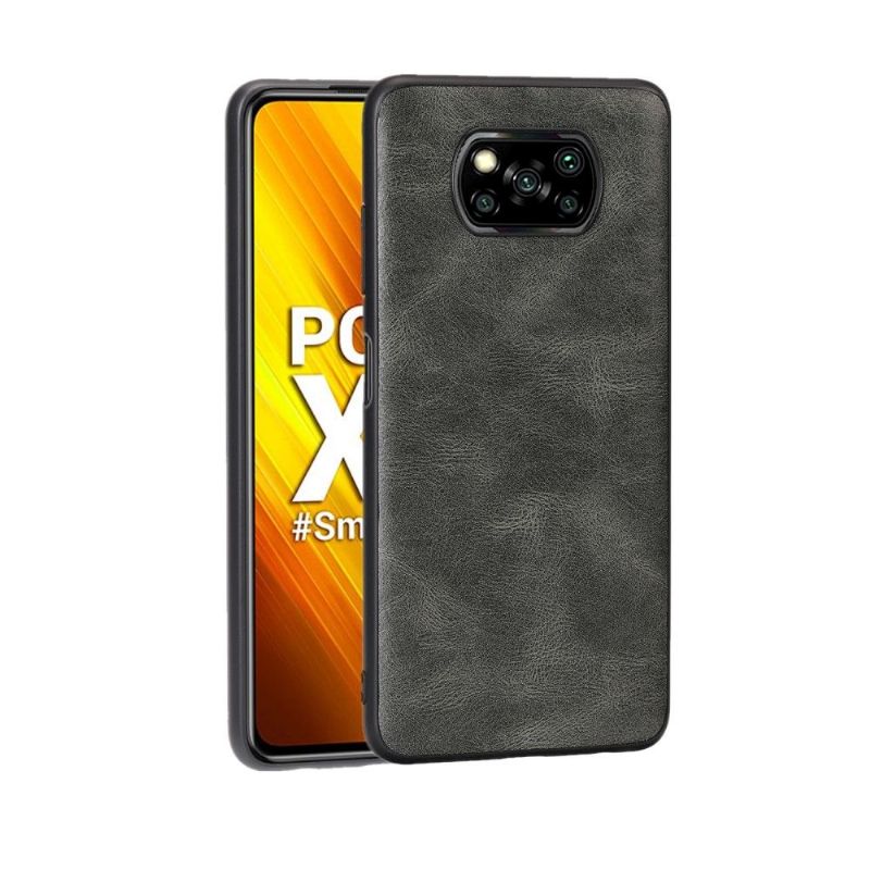 Kryt Na Poco X3 / X3 Pro / X3 NFC Kožený Efekt Milena