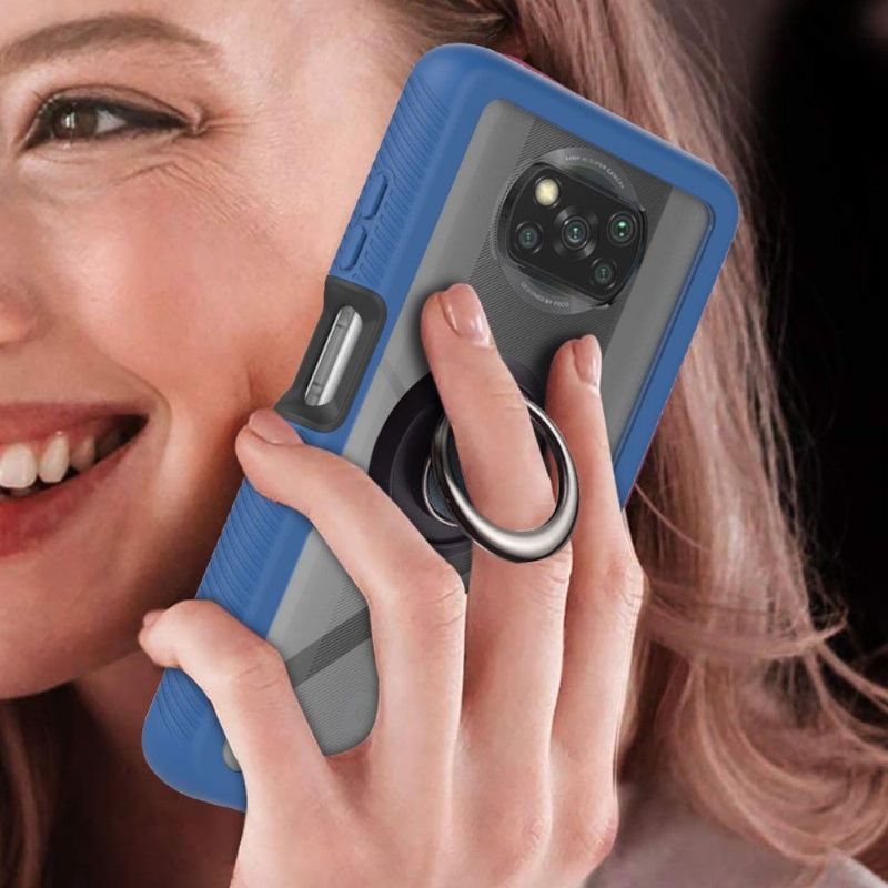Kryt Na Poco X3 / X3 Pro / X3 NFC Městská Řada S Prstenem