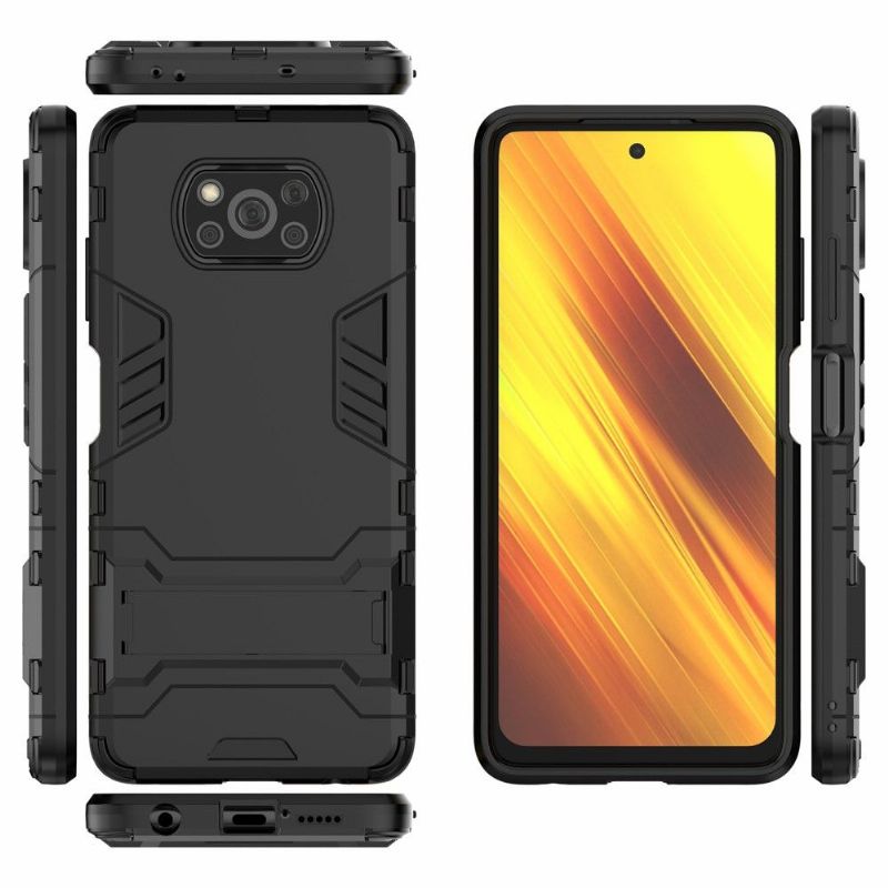 Kryty Na Mobil Na Poco X3 / X3 Pro / X3 NFC Cool Guard Odolný Proti Nárazům S Integrovaným Stojanem