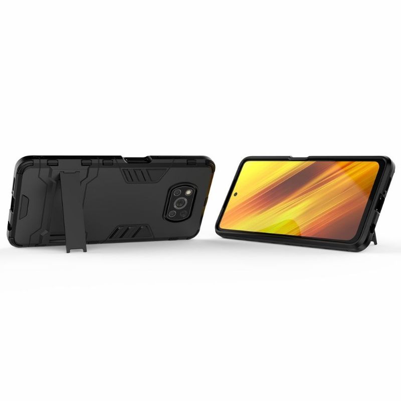 Kryty Na Mobil Na Poco X3 / X3 Pro / X3 NFC Cool Guard Odolný Proti Nárazům S Integrovaným Stojanem