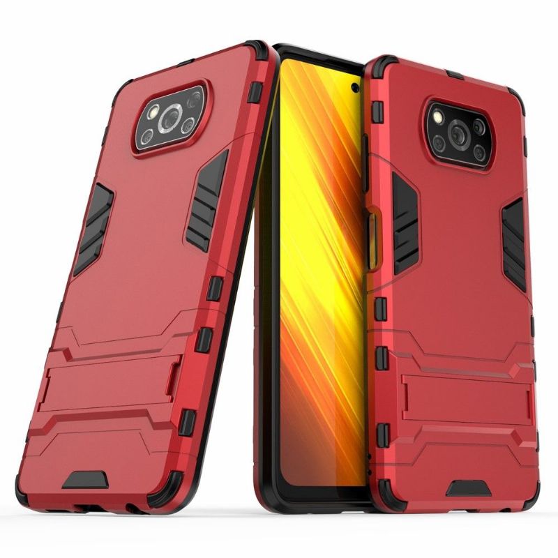 Kryty Na Mobil Na Poco X3 / X3 Pro / X3 NFC Cool Guard Odolný Proti Nárazům S Integrovaným Stojanem