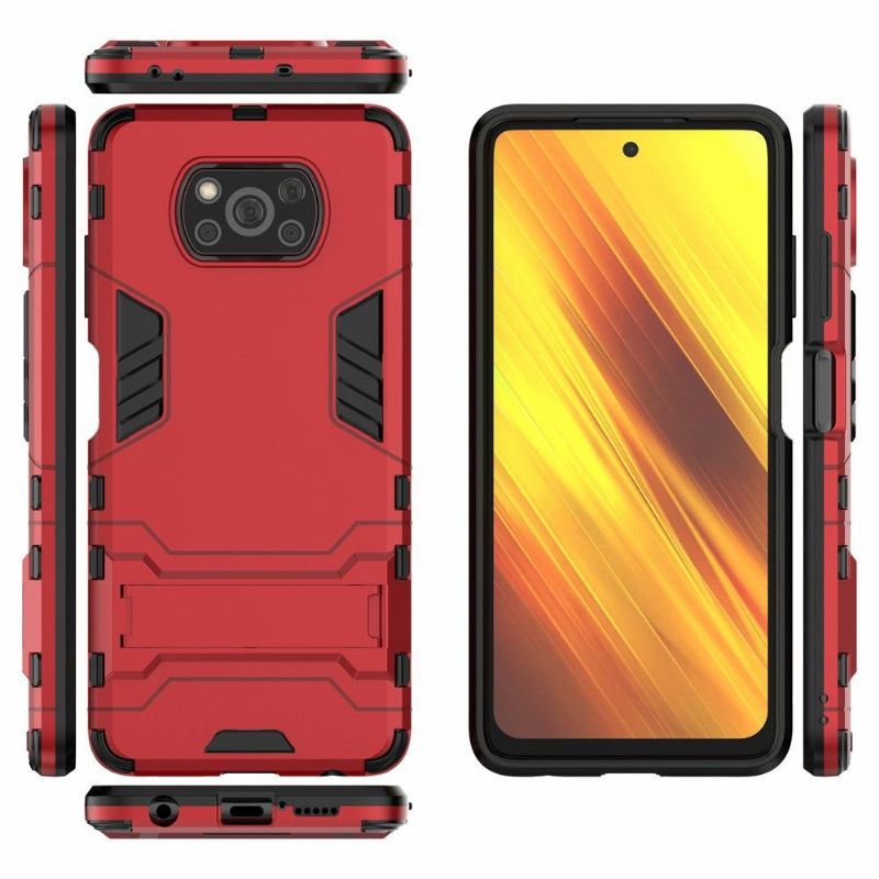 Kryty Na Mobil Na Poco X3 / X3 Pro / X3 NFC Cool Guard Odolný Proti Nárazům S Integrovaným Stojanem