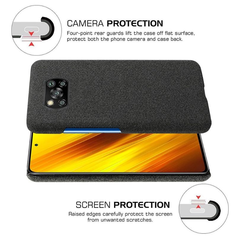 Kryty Na Mobil Na Poco X3 / X3 Pro / X3 NFC Látkový Potah
