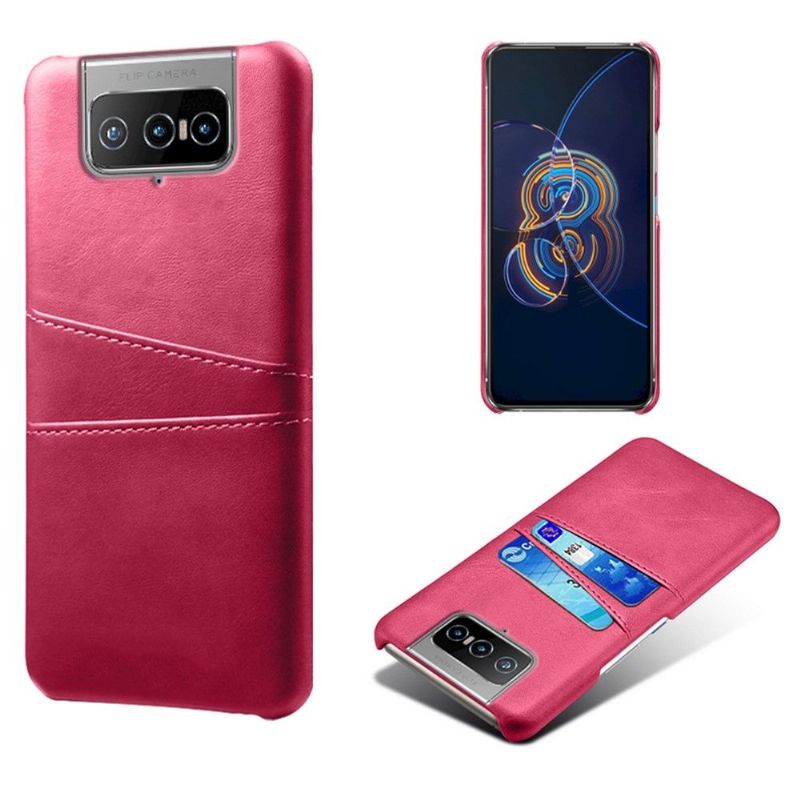 Kryt Na Asus Zenfone 8 Flip Flipové Pouzdro Držák Karet S Efektem Melody Leather