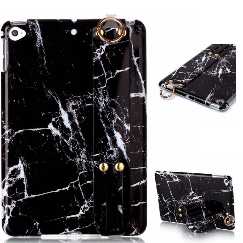 iPad Mini 5 2019 - Mramorové Pouzdro S Popruhem
