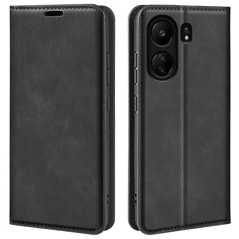 Kožené Pouzdro Folio Poco C65 Klasika