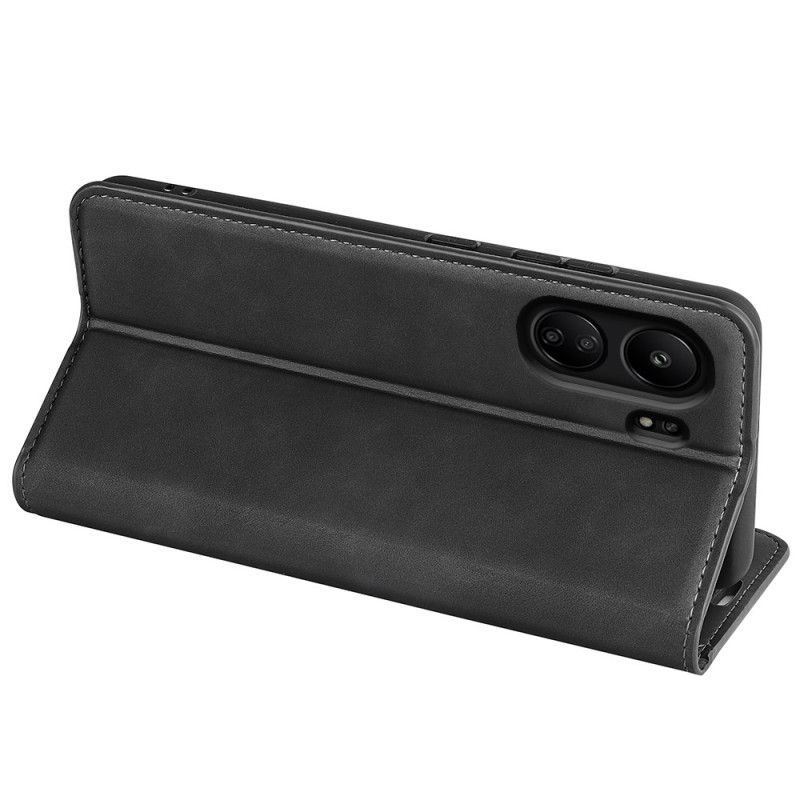Kožené Pouzdro Folio Poco C65 Klasika