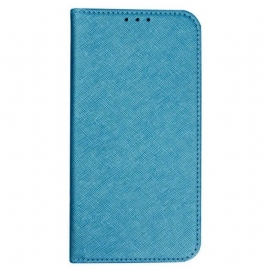 Kožené Pouzdro Folio Poco C65 Texturovaná Umělá Kůže