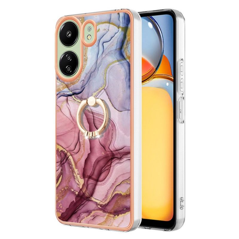 Kryt Na Poco C65 Mramorový Podpůrný Kroužek