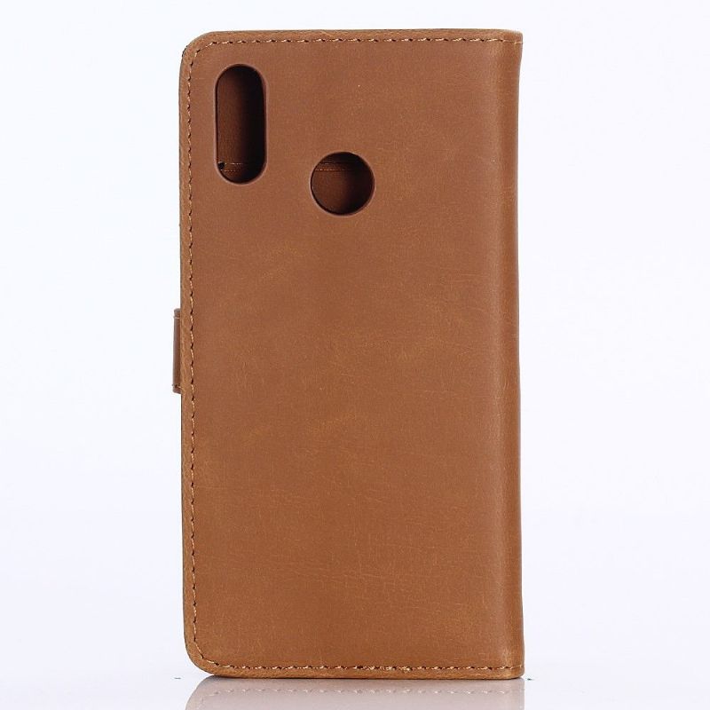 Pouzdra Na Xiaomi Mi Play Držák Retro Karet Z Umělé Kůže
