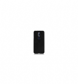 Kryt Na Nokia 7.1 Kožený Efekt
