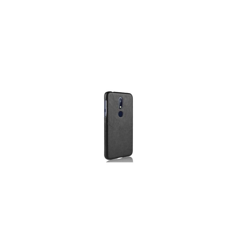 Kryt Na Nokia 7.1 Kožený Efekt