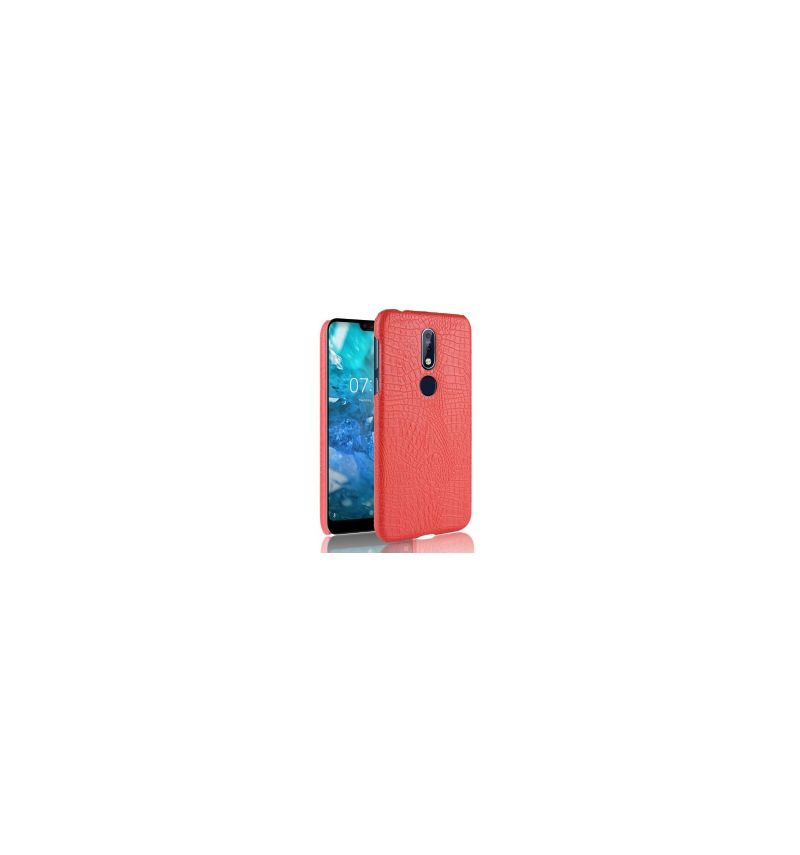 Kryt Na Nokia 7.1 Struktura Krokodýlí Kůže S Efektem Kůže