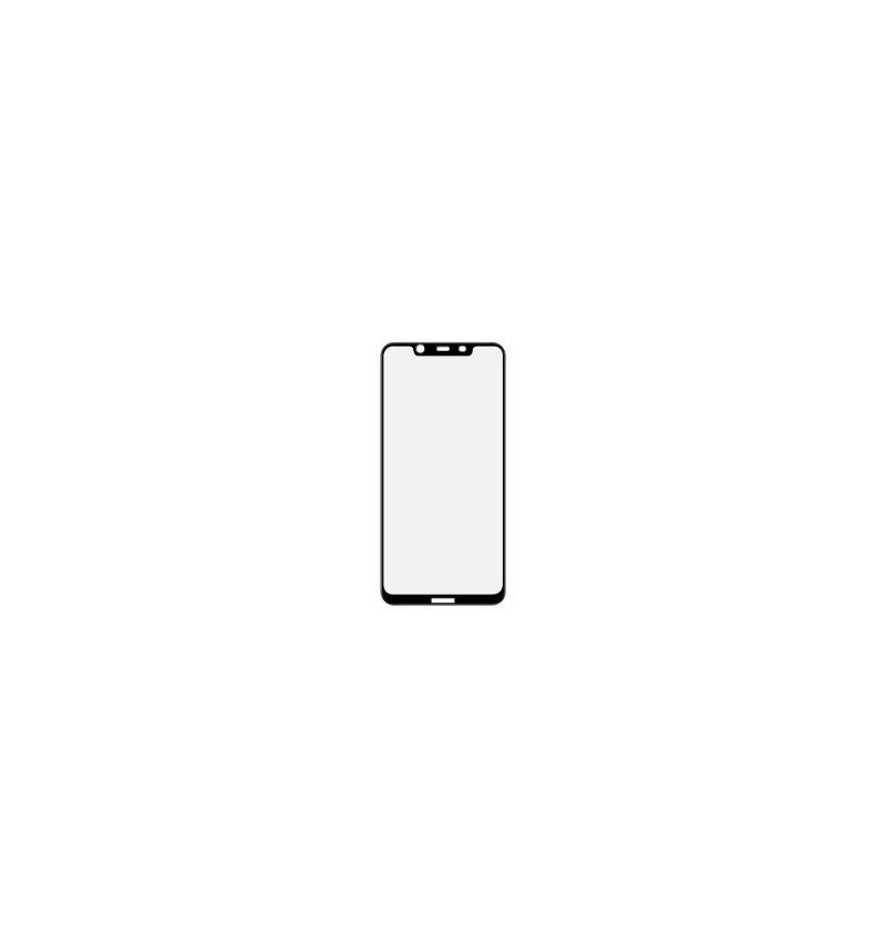 Ochrana Obrazovky Z Tvrzeného Skla Nokia 7.1 V Plné Velikosti – Černá