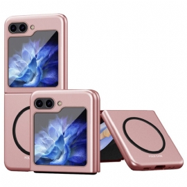 Kryt Samsung Galaxy Z Flip 6 Kryty Na Mobil Kompatibilní S Magsafe S Kovovým Efektem