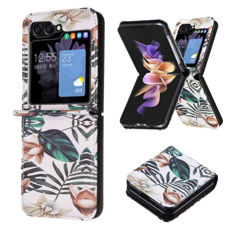 Kryt Samsung Galaxy Z Flip 6 Listy A Květiny