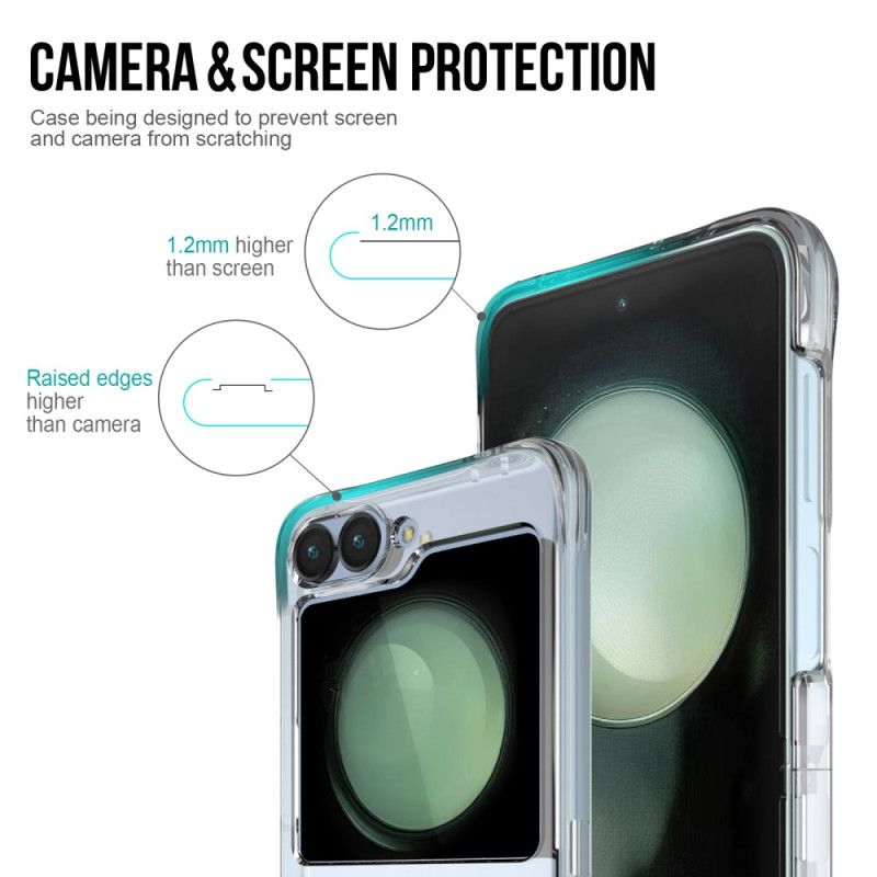 Kryt Samsung Galaxy Z Flip 6 Transparentní Magnetický
