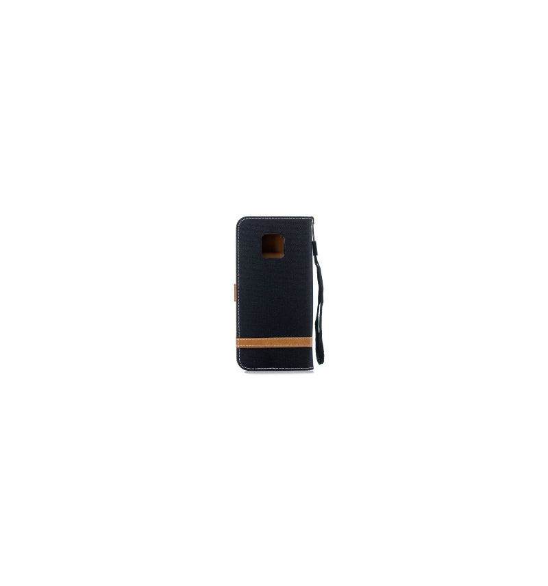 Flipové Pouzdro Na Huawei Mate 20 Pro Látkový Obal Držáku Karty